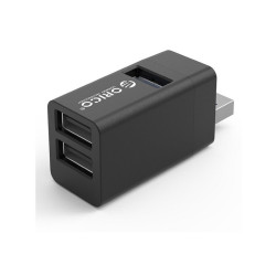 HUB USB 3.0 3-port. ORICO mini Aluminium, bez kabla