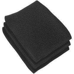Sealey PC380MFF Foam Filter - Pack of 3