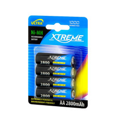 AKUMULATORKI NI-MH AA 2800mAh opak. 4szt/blister XTREME