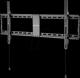 461948 TV wall bracket, 43" to 100", max. 70 kg, rigid, black