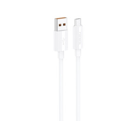 Przyłącze micro USB 1.2m - białe