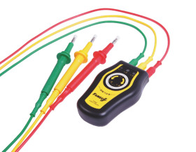 Wskaźnik kolejności faz DR706IVXFR Przewód pomiarowy LED CAT III 600 V, CAT IV 600 V Kontakt Penta