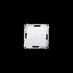 Sterownik przyciskowy oświetlenia podwójny DEW2W.01/11 WiFi biały Simon 54 GO Kontakt-Simon