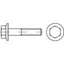 Śruby z łbem sześciokątnym z kołnierzem TOOLCRAFT 1067568 M6 40 mm DIN 6921 200 szt.