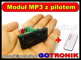 Moduł mini odtwarzacza MP3 z pilotem