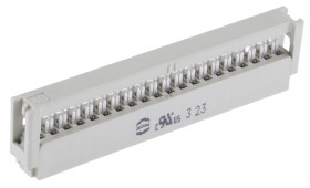 Złącze IDC 40-pinowe 2-rzędowe raster: 2.54mm Żeński Montaż na kablu HARTING