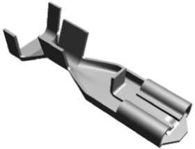 Konektor płaski Żeński 4.75 x 0.51mm długość 21.6mm Izolacja: Nieizolowane Cyna