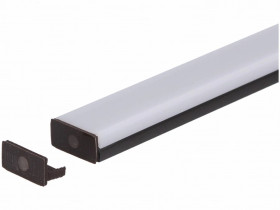 Zaślepka PCV Max brązowa z otworem