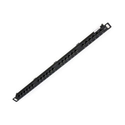 StarTech.com PANELHU24 24 Port 0.5U Cat5e Patch Panel - RJ45 Ethernet Rackmount
