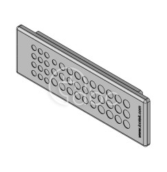 Przepust kablowy niedzielony KEL-DP 24, na 42 przewodów, 43511