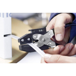 HellermannTyton 525-00010 HCT1-ST-BK/NA badge tool for clean cutting