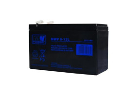 Akumulator VRLA AGM 12V 9Ah (żywotność 12lat) MWP 9-12L