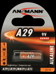 1510-0008 ANSMANN Alkaline battery A29