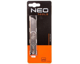 Ostrza łamane wymienne 18 mm utwardzane tytanem /10 szt./ 64-020