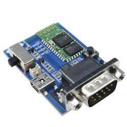 RS232 Bluetooth Serial Adapter Communication Master-Slave Mini USB 5V Module