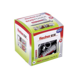 Fischer 538259 DuoPower Plug 14x70 mm10pcs optimises grip on materials