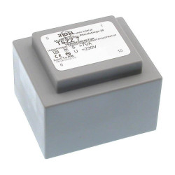 Transformator 7VA zalewany 230Vac (18V, 18V) 0.19A