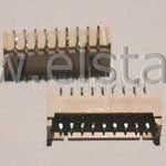 WN 09S Złącze męskie proste 9 styków r= 1,25mm