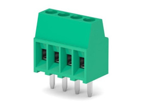 Klucz polaryzacyjny 4 -pinowe raster 2.54mm Montaż pionowy Męski Molex