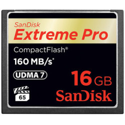 Karta pamięci SanDisk Compact Flash Extreme PRO 16GB (CF) 160MB/s 1067x
