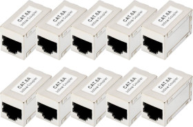 Digitus DN-93905-10 Moduł złącza żeńskiego RJ45 DN-93905-10, RJ45, CAT 6a, piny:8, 10 szt.