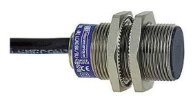 Czujnik zbliżeniowy M18 Indukcyjny 5 mm Telemecanique Sensors Wpuszczany 12 → 24 V DC długość 41mm Gwintowany