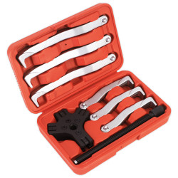 Sealey VS83 Fast Action Twin/Triple Leg Reversible Puller Set 8pc 150 &amp; 220mm