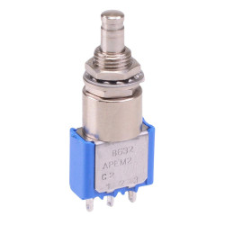 8632A On-(On) Momentary Miniature Push Button Switch SPDT 4A 30VDC APEM