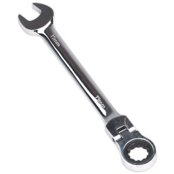 Sealey FHRCW19 Flexible Head Ratchet Combination Spanner 19mm