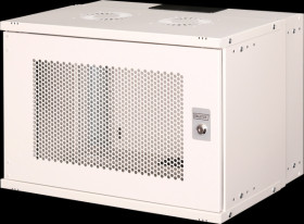DN-49208 19" wall-mounted housing, 7U, 400 mm depth, gray
