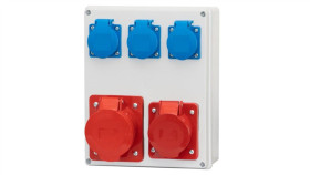 Rozdzielnica R-240 - Gniazda 16A 5P, 32A 5P, 3X230v