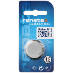 Renata X704446 Renata CR2450N 3V 540mAh Lithium Button Cell Battery