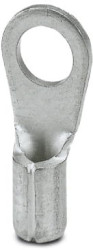 Uninsulated ring cable lug, 0.5-1.0 mm², AWG 20 to 18, 3.7 mm, M3.5, metal, 3240071