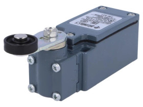 FM531 Wyłącznik krańcowy dźwignia R 35mm, rolka z tworzywa Ø18mm