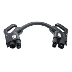 Adapter do ładowania samochodów elektrycznych AK-EC-17 CCS2 / CCS1 150kW 150A 0.3m