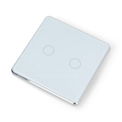 Tuya ZLS2S - włącznik ścienny dotykowy - ZigBee - 2-kanałowy