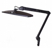 UM273.10LED-B Lampa warsztatowa biała (z wysięgnikiem) - podświetlenie LED - czarna