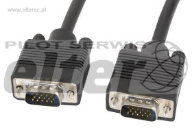 Kabel monitorowy VGA wt/gn 3,0m przedłużacz