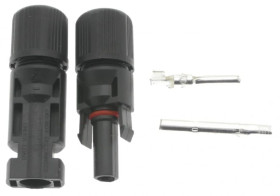 Złącze fotowoltaiczne na przewód MC4 męskie żeńskie 4mm2 IP67 1000V DC