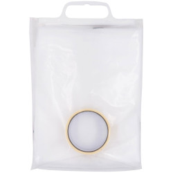 Rollingdog 09672 Plastic Dust Barrier Zip Door, 1.2 x 2.2m