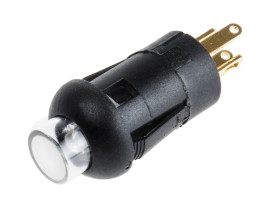 Przycisk miniaturowy Chwilowy SPST średnica wycięcia 8mm, montaż PCB RS PRO