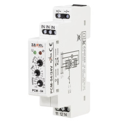 Przekaźnik czasowy 24V AC DC PCM-04 Zamel