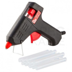 Pistolet klejowy do klejenia na gorąco 8mm 10W + wkłady klejowe TOP TOOLS