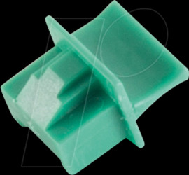 BS08-01025-10 RJ45 dust cover, VE10, green