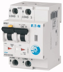 Przeciwpożarowy detektor iskrzenia 2P 40A C 0,03A Typ AC AFDD-40/2/C/003 187239