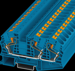 3208773 Continuity terminal, PT 16-Twin blue