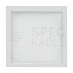 Plafon kwadratowy podtynkowy wpuszczany LED 22W 2200lm 4000K IP20 biały barwa NW biała neutralna V-TAC VT-2200 SQ