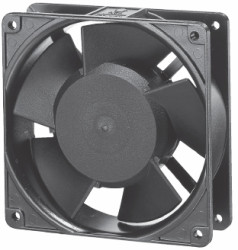 Axial fan, 230 V, 119.3 x 119.3 x 38 mm, 160 m³/h, 42 dB, ball bearing, Finder 7F.50.8.230.9160