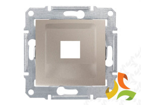 SEDNA Płytka czołowa 1xRJ45 do RDM satyna SDN4300468 SCHNEIDER ELECTRIC