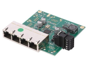 Switch Ethernet, (niezarządzalny), liczba portów: 4, 5÷30VDC, RJ45 SW-104